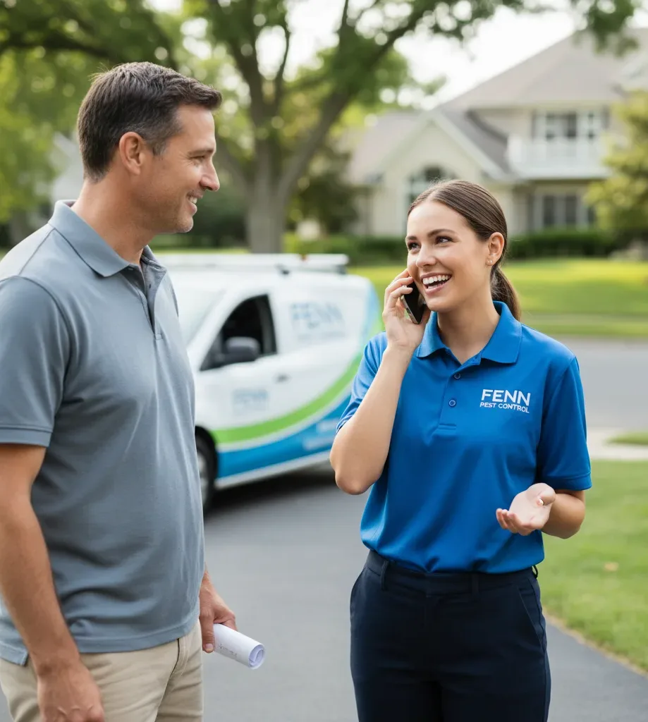 Fenn Pest Control customer support in Fall Creek